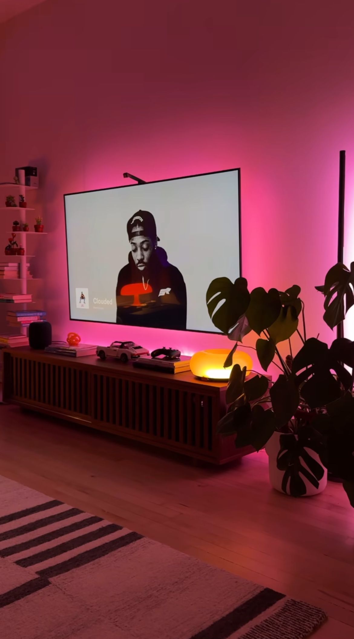 Inteligentne oświetlenie TV RGB zsynchronizowane z obrazem