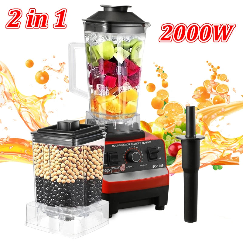 Profesjonalny Blender Kielichowy 2000W