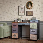 Toaletka w stylu Bohemian