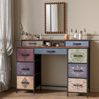 Toaletka w stylu Bohemian