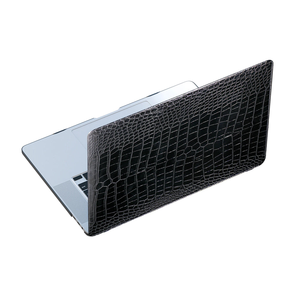 Ekskluzywne Etui na Laptopa z Imitacji Skóry Krokodyla