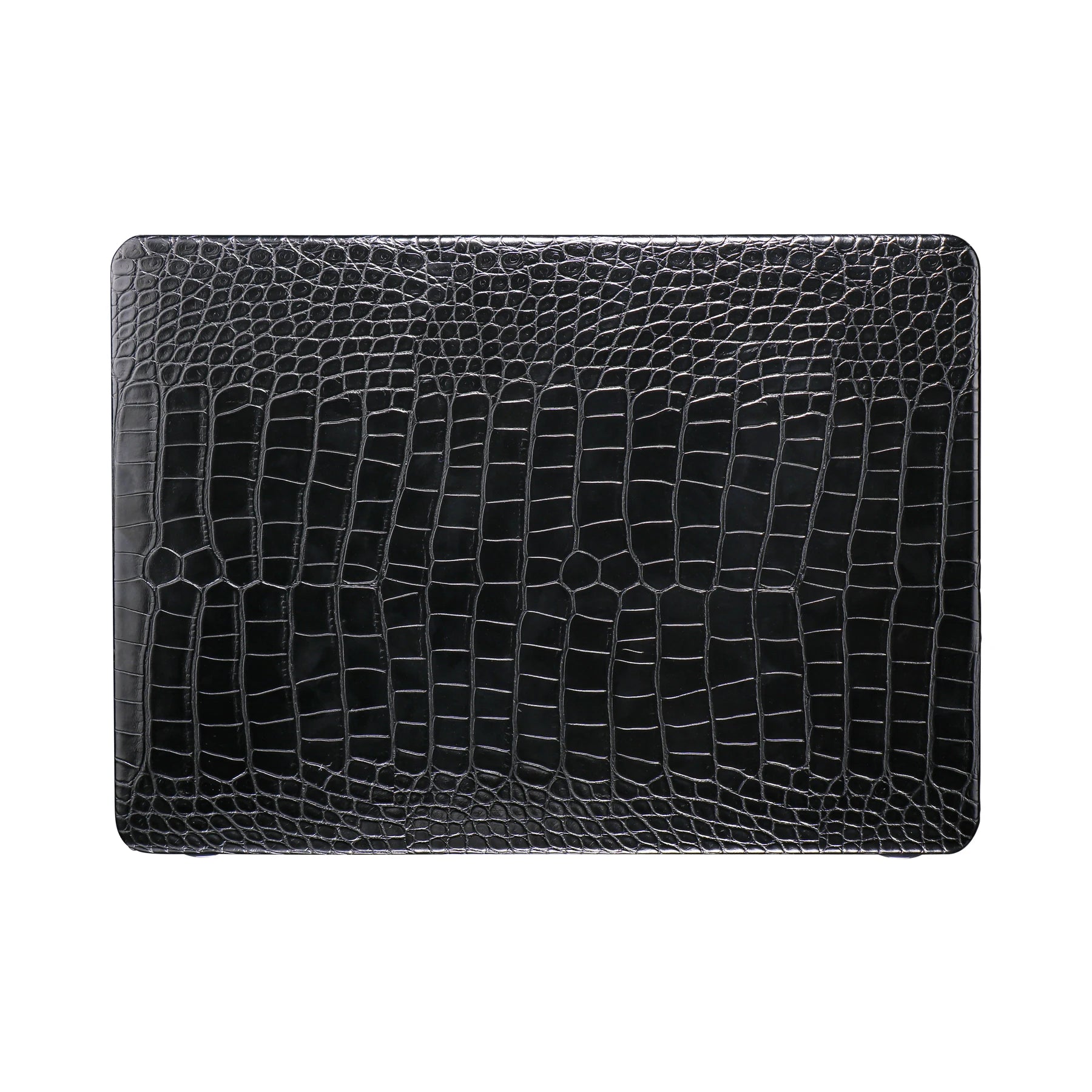 Ekskluzywne Etui na Laptopa z Imitacji Skóry Krokodyla