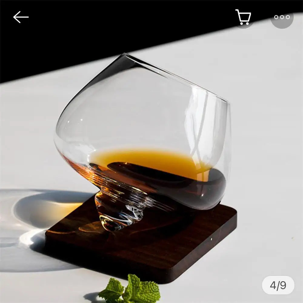 Wyjątkowa szklanka do brandy i whisky - "Snifter" z ekologicznego szkła