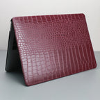 Ekskluzywne Etui na Laptopa z Imitacji Skóry Krokodyla