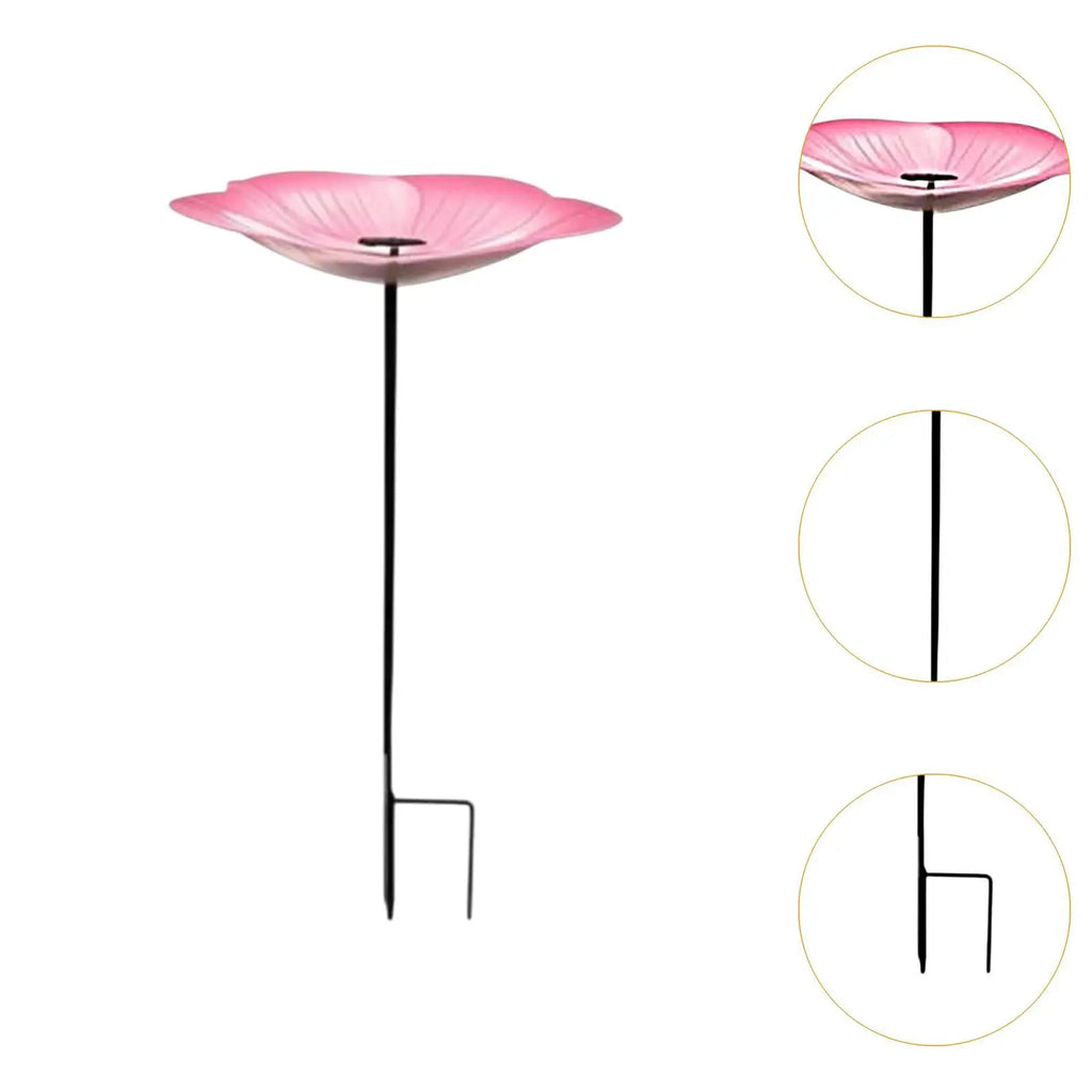 Poidło i Karmnik dla Ptaków Ogrodowe Kwiat