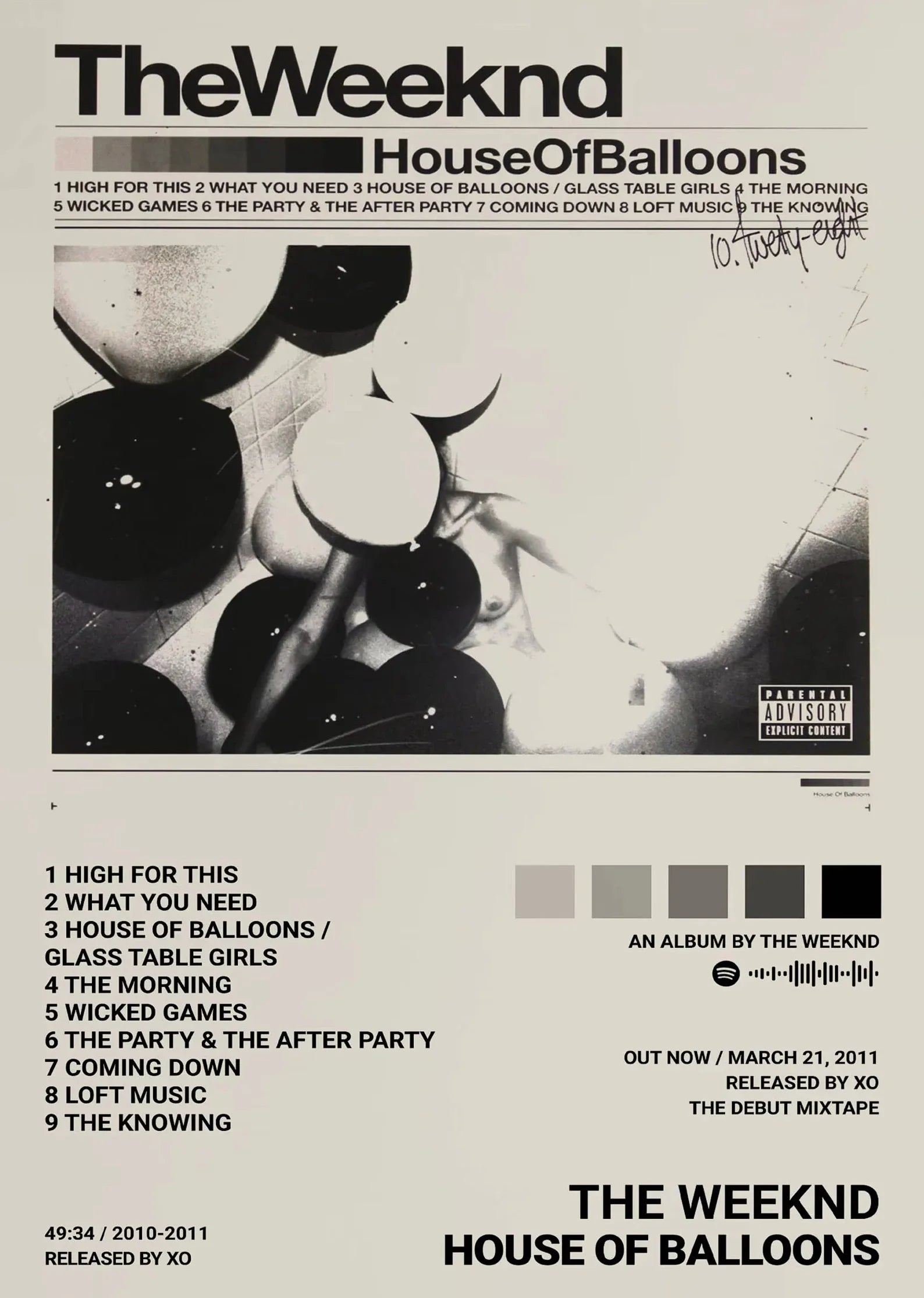 Plakat "The Weeknd"