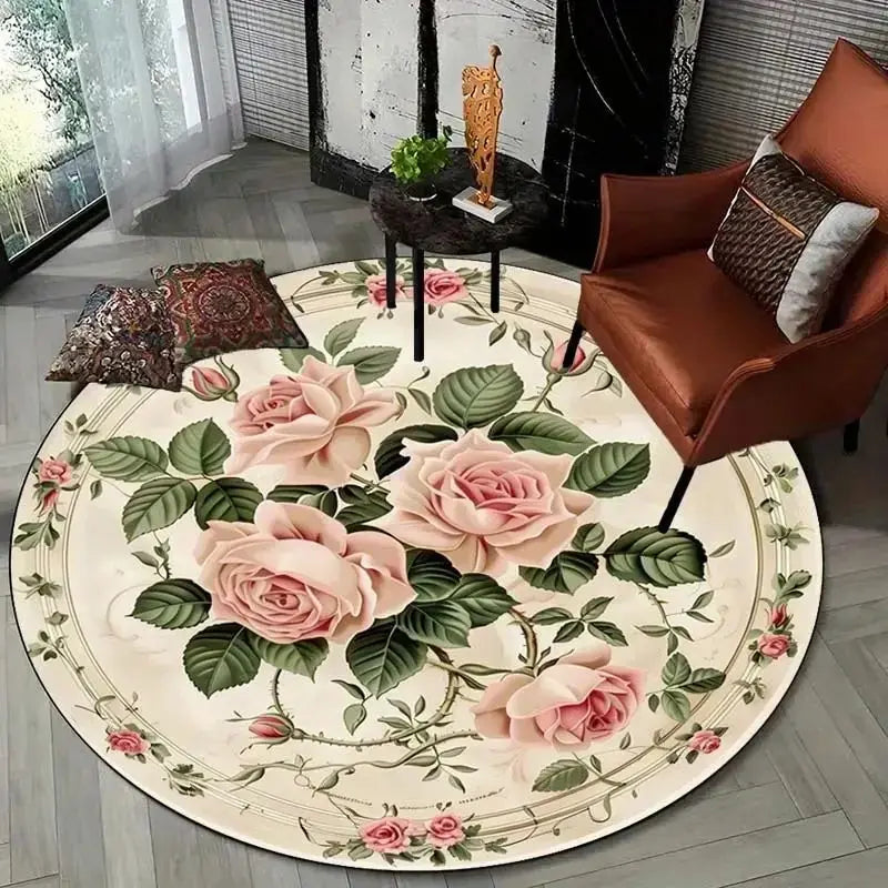 Kwiatowy dywan w stylu perskim