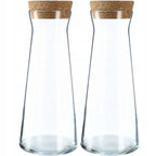 Karafka szklana "Kadax" z korkowym zamknięciem - 1L