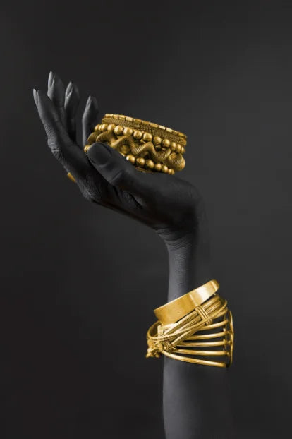 Obraz na płótnie "Złota Bogini"