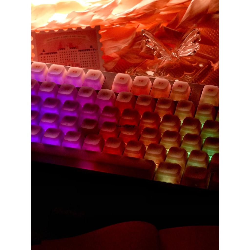 Różowa Klawiatura Mechaniczna