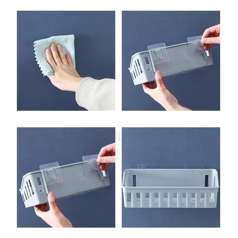 Wielofunkcyjna półka ścienna – bez wiercenia