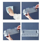 Wielofunkcyjna półka ścienna – bez wiercenia