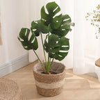 Zestaw Plecionych Koszy na Doniczki Boho