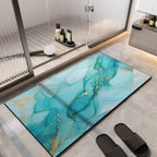 Szybkoschnąca mata łazienkowa z ziemi okrzemkowej