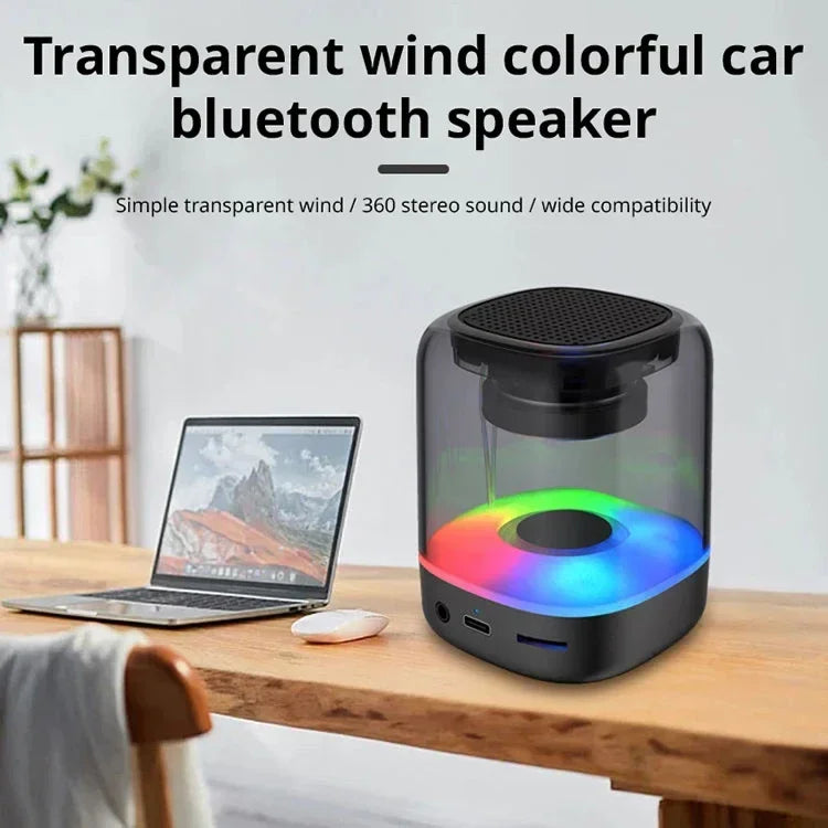 Przenośny Głośnik Bluetooth 5.0 z Oświetleniem RGB
