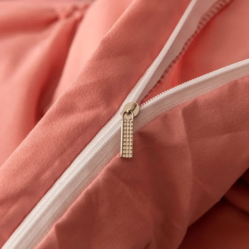 Komplet poszewek 3D z plisowaniem