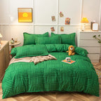 Komplet poszewek w kratę