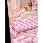 Różowa Klawiatura Mechaniczna