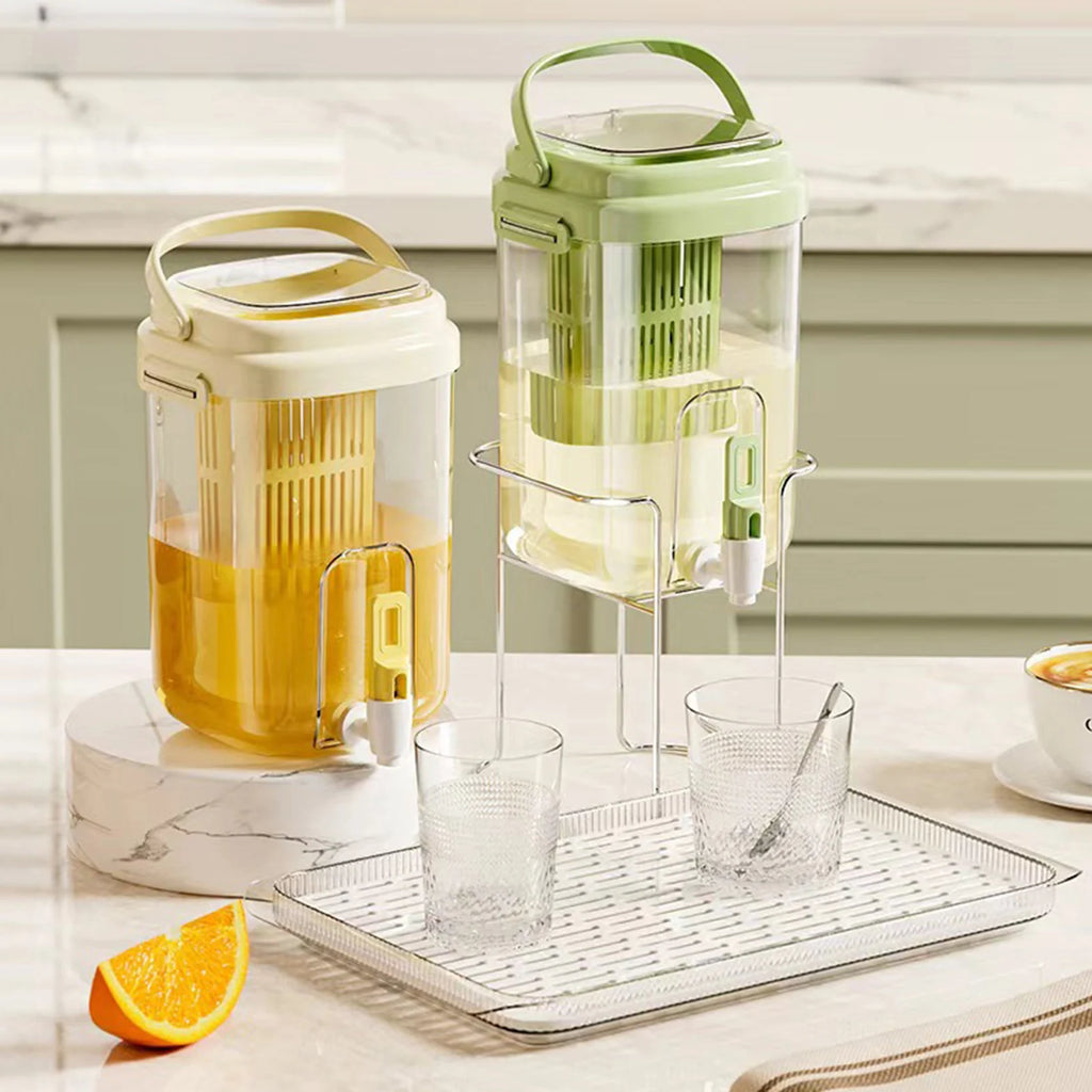 Dzbanek 2L z kranem i stojakiem - Idealny do napojów