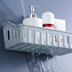 Wielofunkcyjna półka ścienna – bez wiercenia