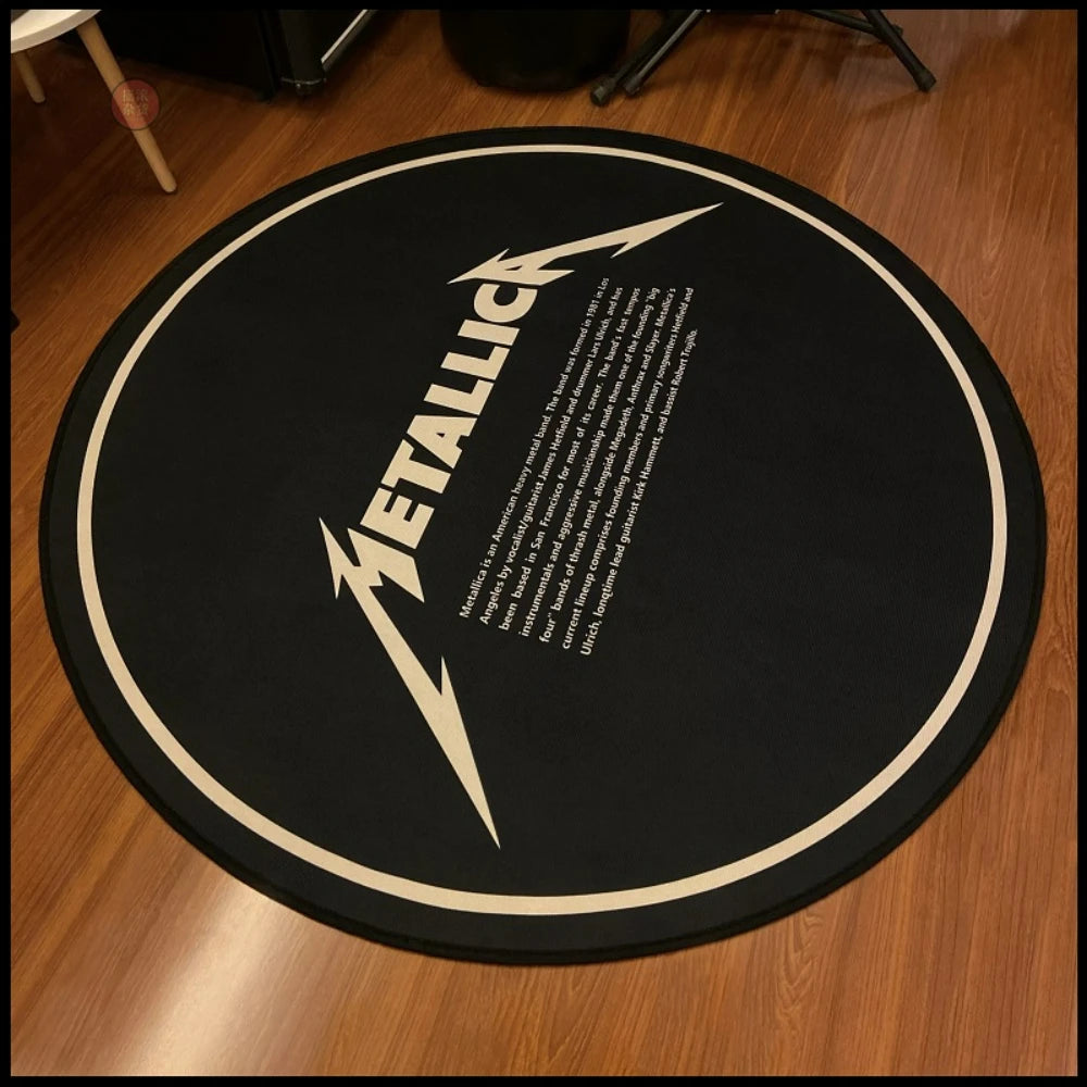 Dywan z Motywami Zespołów Rockowych