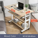 Nowoczesne, dwupoziomowe biurko