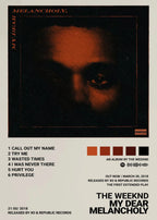 Plakat "The Weeknd"
