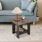 Nowoczesny, dwupoziomowy stolik nocny