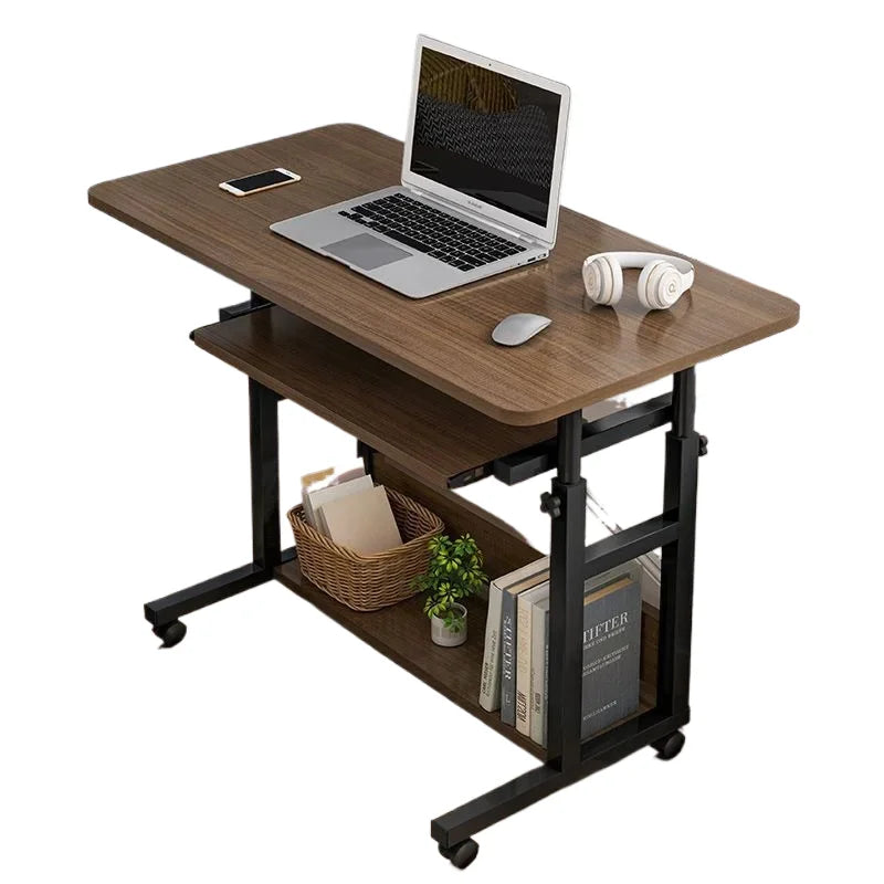 Nowoczesne, dwupoziomowe biurko