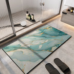 Szybkoschnąca mata łazienkowa z ziemi okrzemkowej