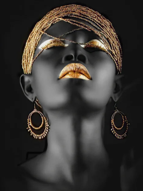 Obraz na płótnie "Złota Bogini"