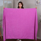 Duży ręcznik kąpielowy z mikrofibry