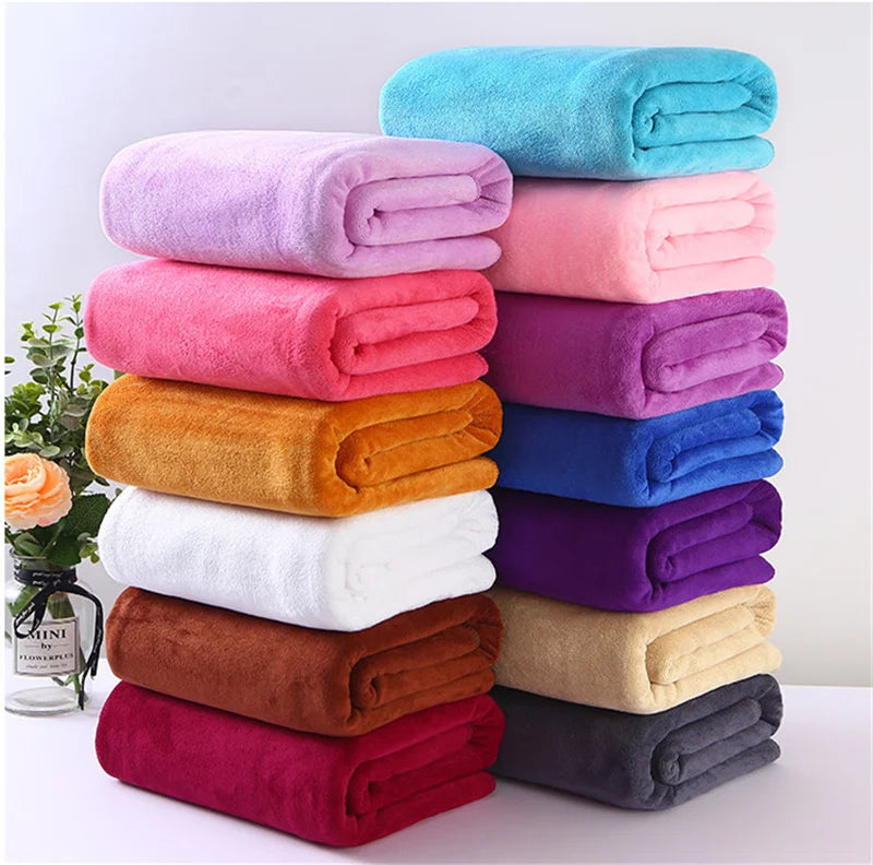 Duży ręcznik kąpielowy z mikrofibry