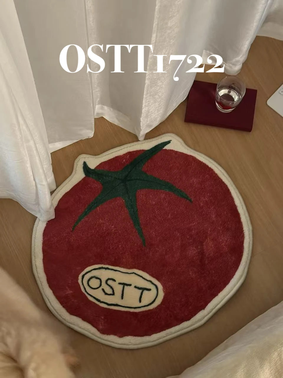 Dywan w kształcie pomidora