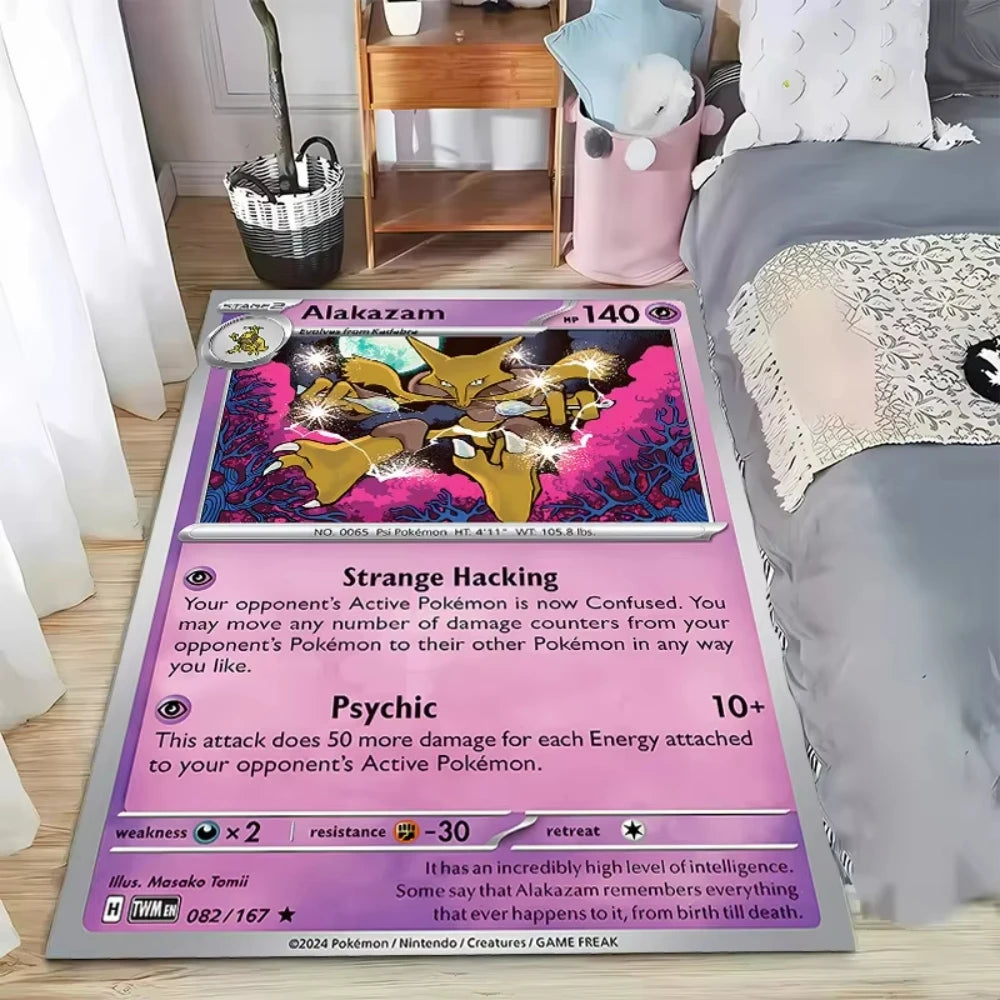 Dywan z Kartami Pokemon
