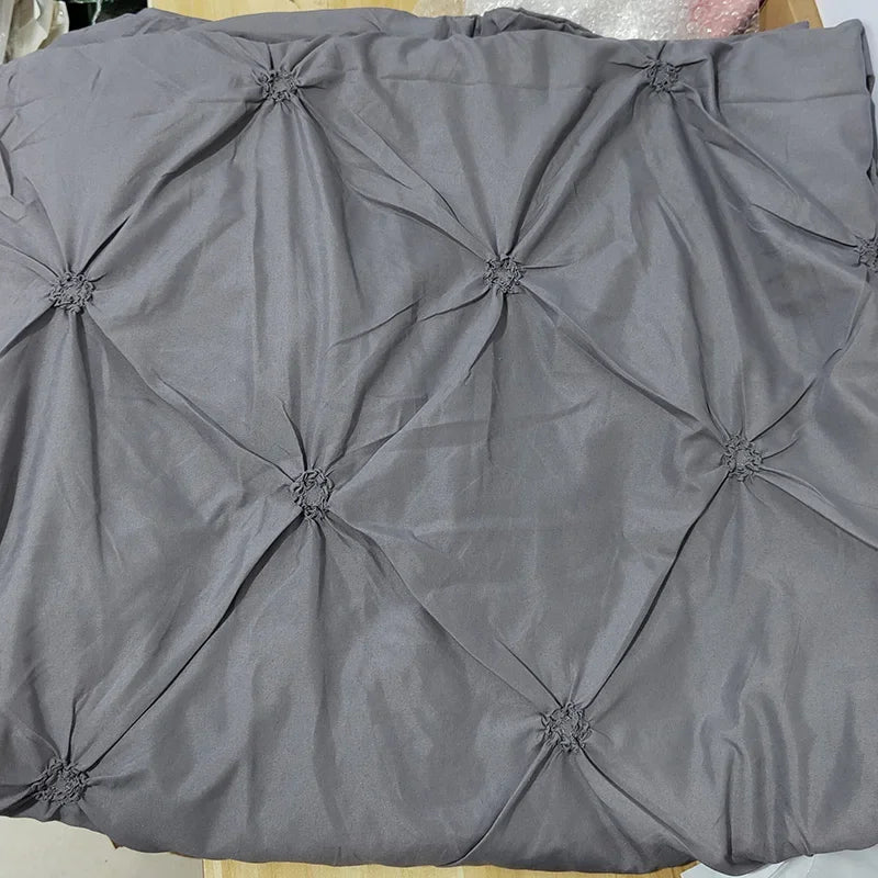 Komplet poszewek 3D z plisowaniem