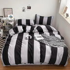 Komplet poszewek w kratę