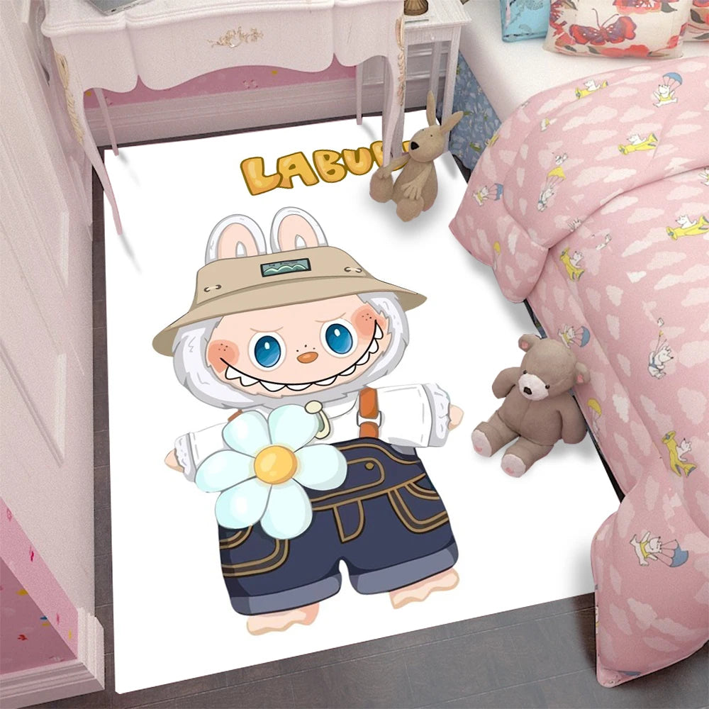 Puszysty Dywan z Bajkowym Stworkiem