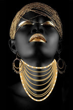 Obraz na płótnie "Złota Bogini"