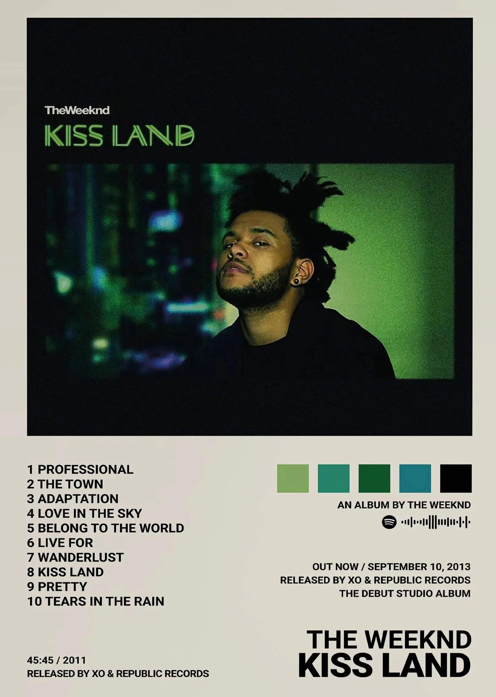 Plakat "The Weeknd"