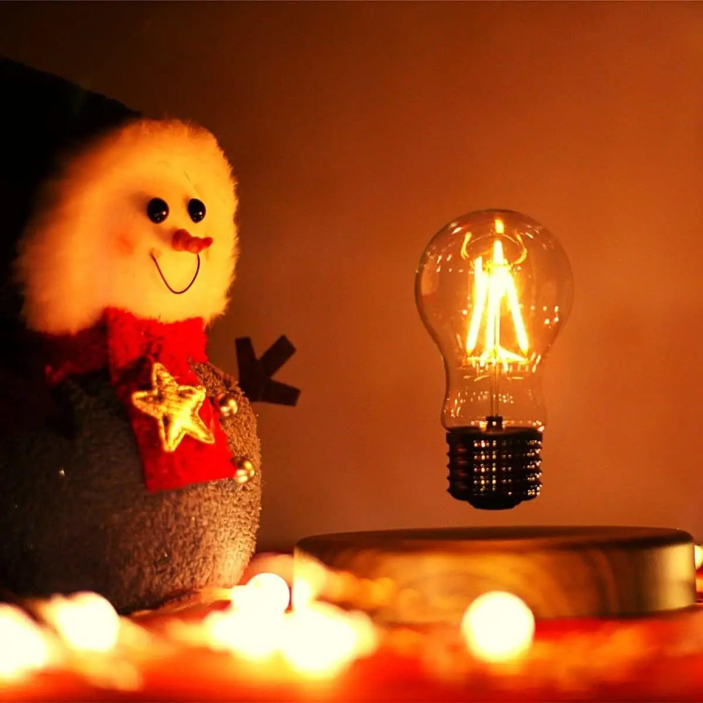 Lewitująca lampka - księżyc.