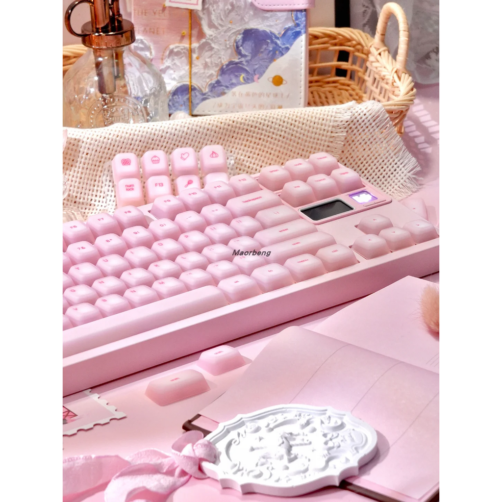 Różowa Klawiatura Mechaniczna