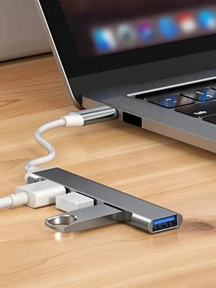 4-Portowy Hub USB Typ-C 3.0 / 3.1 OTG – szybki i praktyczny adapter