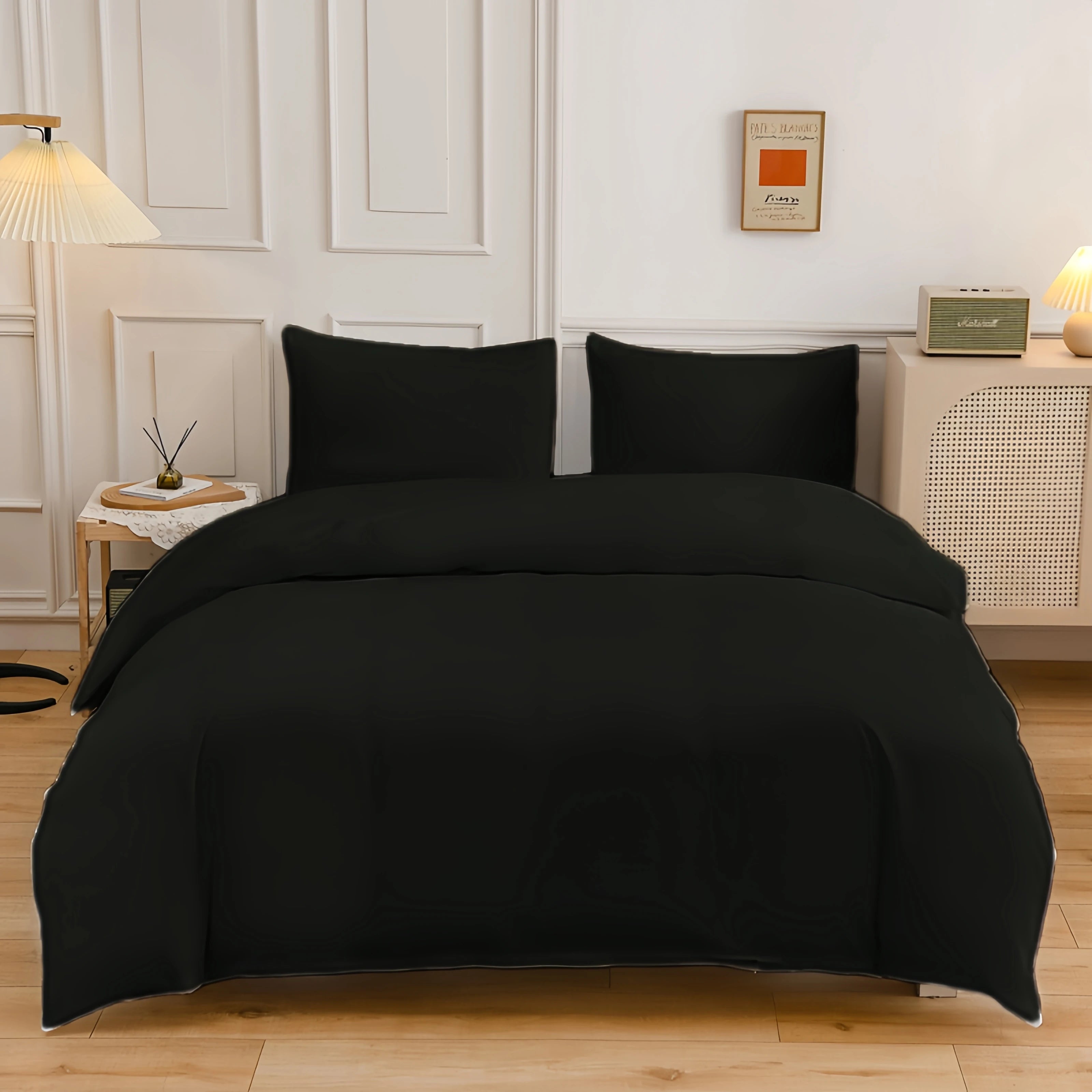 Elegancki Zestaw Pościeli w Jednolitym Kolorze