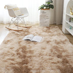 Puszysty Dywan w Kolorze Czarnym