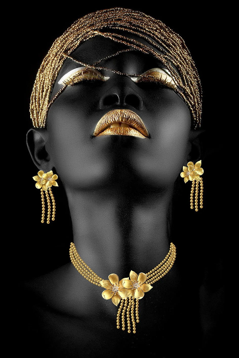 Obraz na płótnie "Złota Bogini"