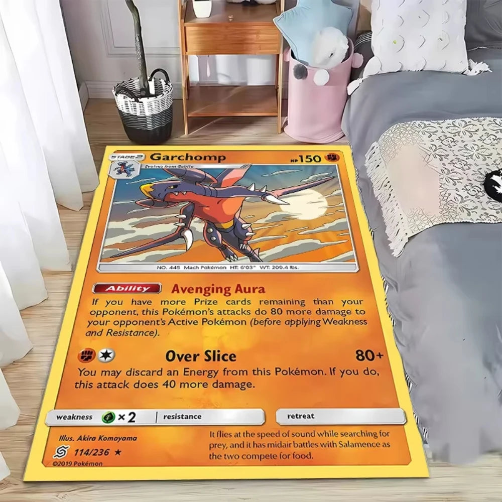 Dywan z Kartami Pokemon