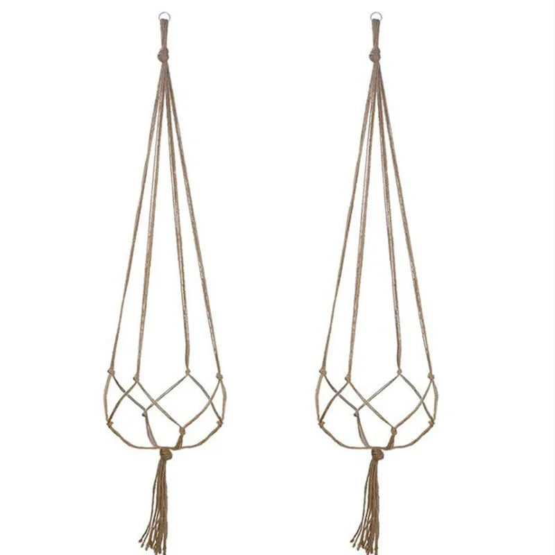 Makrama Wiszący Kwietnik Osłonka Boho