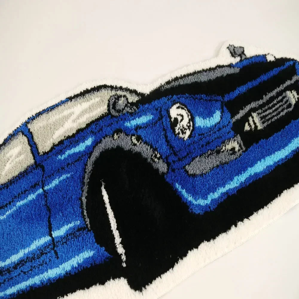 Dywan w Kształcie Samochodu z Anime