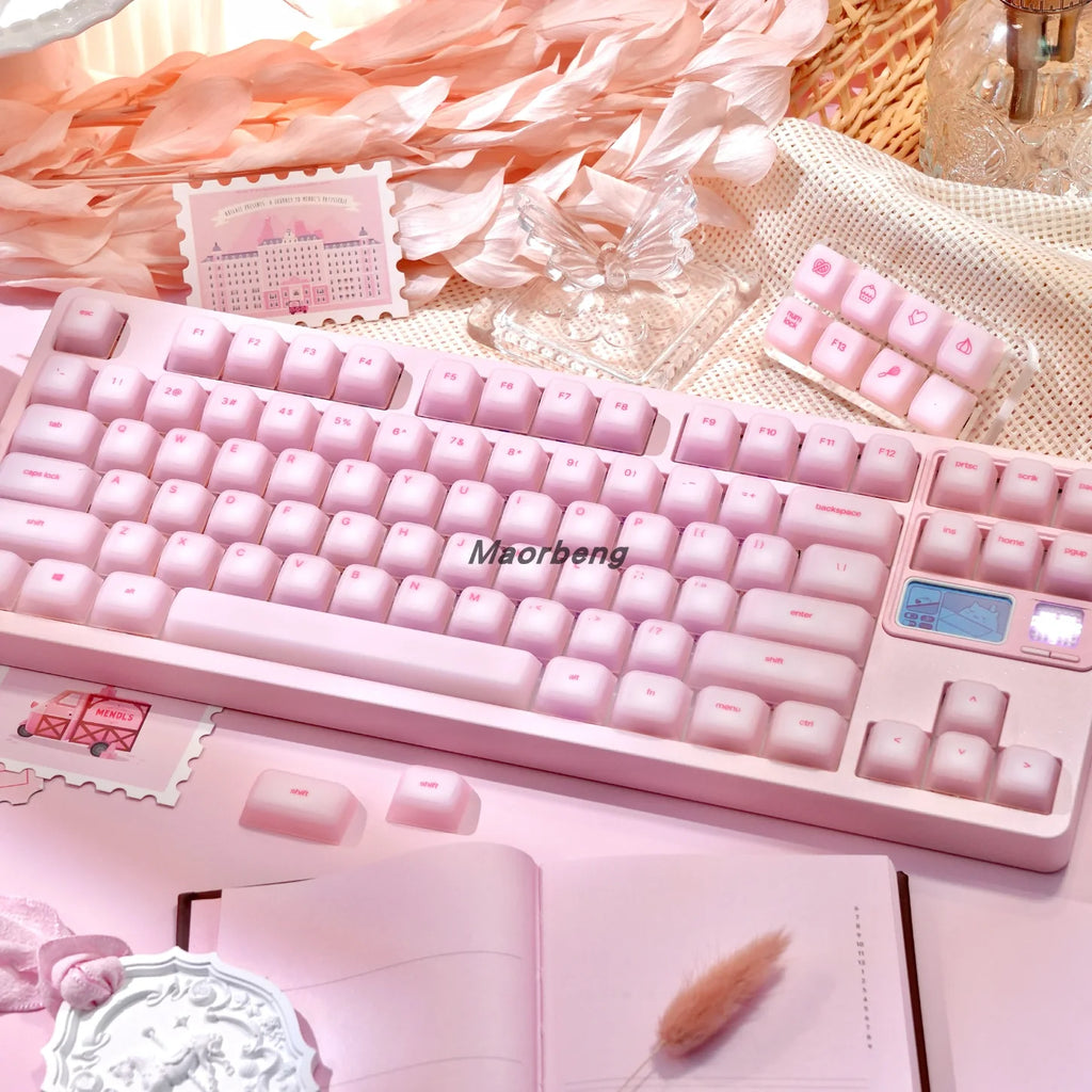Różowa Klawiatura Mechaniczna